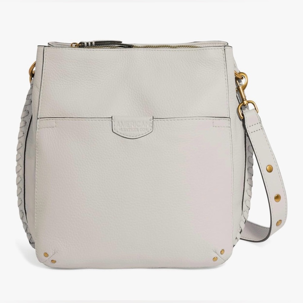 American Leather Co. Luca Triple Entry Crossbody Bag
